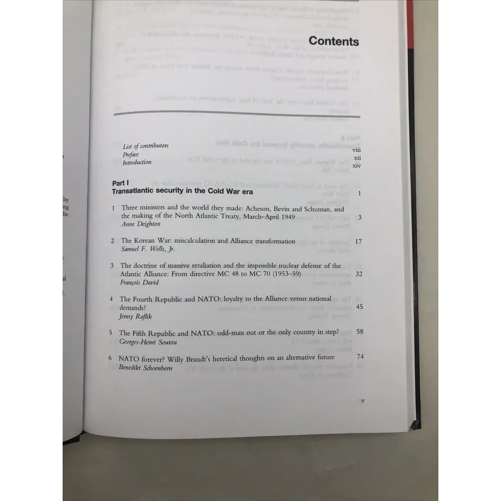 The Routledge Handbook of Transatlantic Security by Jussi Hanhimaki Hardcover